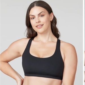 Spanx Low impact sports bra, black, size XL